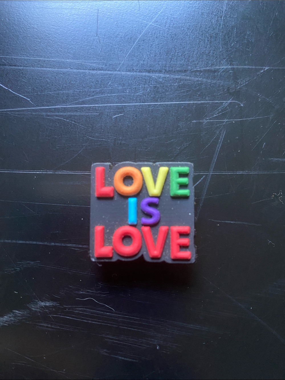 Crocs “Love Is Love” jibbitz